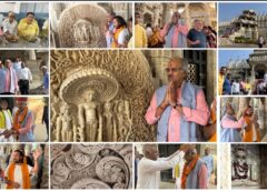 1444 अनोखे स्तंभ, दिव्य नक्काशी और अद्वितीय कला—राणकपुर महातीर्थ देखकर बोले सांसद बृजमोहन: यह केवल मंदिर नहीं, ‘आध्यात्मिक प्रकाश-स्तंभ’ है!