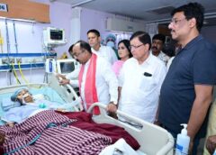 बिलासपुर ट्रेन दुर्घटना पर सरकार की त्वरित कार्रवाई! उप मुख्यमंत्री अरुण साव खुद पहुंचे अस्पताल, घायलों से मिले और डॉक्टरों को दिए सख्त निर्देश