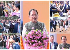 मुख्यमंत्री विष्णुदेव साय का कुनकुरी दौरा—सलियाटोली कार्यकर्ता सम्मेलन से दिया विकास और सुशासन का मजबूत संदेश
