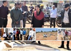 धान खरीदी केंद्रों का कलेक्टर ने किया आकस्मिक निरीक्षण : निर्धारित मात्रा से अधिक धान तौलने पर चिखलाकसा केंद्र प्रबंधक को दिया कारण बताओ नोटिस