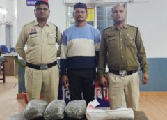 ऑपरेशन ‘निश्चय’ की बड़ी सफलता: तिल्दा पुलिस ने चलित नाकेबंदी में पकड़ा गांजा तस्कर, 2.770 किलो मादक पदार्थ और अपाचे बाइक जप्त