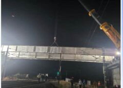 500 टन क्रेन, 2.30 घंटे का ब्लॉक और सटीक निष्पादन: प्लेट गर्डर लॉंचिंग में नागपुर मंडल की उपलब्धि