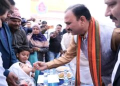 राष्ट्रीय पल्स पोलियो अभियान 2025 का भव्य शुभारंभ, स्वास्थ्य मंत्री ने बच्चों को पिलाई पोलियो की खुराक