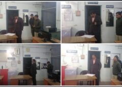 आधी रात डीआईजी/एसएसपी प्रशांत कुमार ठाकुर का जयनगर थाने में औचक निरीक्षण: रिकॉर्ड अपडेट और रात्रि गश्त की तैयारियों पर जताई संतुष्टि, जवानों को किया प्रोत्साहित