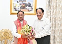 रायपुर में अहम मुलाकात: मुख्यमंत्री विष्णु देव साय से राज्य नीति आयोग के नवनियुक्त उपाध्यक्ष गणेश शंकर मिश्रा की सौजन्य भेंट, विकास एजेंडे पर हुई सार्थक चर्चा
