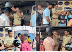 रामनवमी पर खरसिया पुलिस का सराहनीय कदम! 200 हेलमेट बांटकर दिया ‘जीवन बचाओ’ का संदेश—सड़क सुरक्षा अभियान में उमड़ा जनसमर्थन, नियमों के प्रति जागरूकता का अनोखा प्रयास