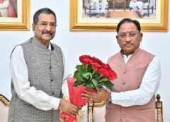 विष्णु देव साय से राजीव श्रीवास्तव की सौजन्य भेंट: पुलिस जवाबदेही प्राधिकरण की कार्यप्रणाली और भविष्य की रणनीति पर हुई विस्तार से चर्चा