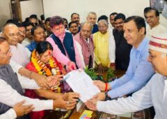 राज्यसभा चुनाव: लक्ष्मी वर्मा ने भरा नामांकन, मुख्यमंत्री साय सहित भाजपा के दिग्गज नेताओं की मौजूदगी में शक्ति प्रदर्शन