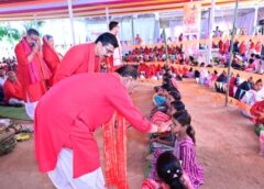 जशपुर में भक्ति का भव्य दृश्य: विष्णुदेव साय ने नवरात्र महायज्ञ में की मां दुर्गा की आराधना, नव कन्या पूजन और भंडारे से गूंजा बगिया, देशभर से उमड़े श्रद्धालु