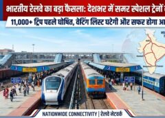 गर्मी में रेलवे का मेगा प्लान! भारतीय रेलवे चलाएगा 18,262 समर स्पेशल ट्रेनें, 11,294 ट्रिप पहले ही घोषित—लाखों यात्रियों को कंफर्म सीट और राहत का भरोसा