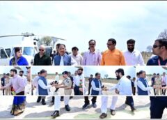 जशपुर के बगिया हेलिपैड पर मुख्यमंत्री विष्णु देव साय का भव्य स्वागत, जनप्रतिनिधियों और अधिकारियों ने किया आत्मीय अभिनंदन