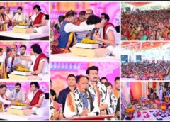 कुनकुरी में राममय हुआ वातावरण: श्रीराम कथा में शामिल हुए मुख्यमंत्री विष्णुदेव साय, संत चिन्मयानंद बापू के श्रीमुख से अमृतमयी कथा सुन उमड़ा जनसैलाब