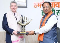 छत्तीसगढ़ में बढ़ेगा अंतरराष्ट्रीय सहयोग: मुख्यमंत्री विष्णुदेव साय से ऑस्ट्रेलिया के महावाणिज्य दूत बर्नार्ड लिंच की अहम मुलाकात, स्वास्थ्य, पोषण और ग्रामीण विकास पर हुई विस्तृत चर्चा