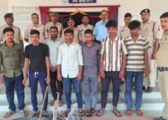 भूमिगत खदान में घुसकर केबल काटने वाले गिरोह का पर्दाफाश : तलवार-तब्बल लेकर खदान में घुसे चोर ! CCTV में कैद वारदात, पुलिस ने सात आरोपी को किया गिरफ्तार.