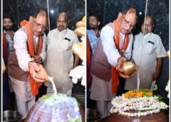 सोमनाथ स्वाभिमान पर्व में उमड़ी आस्था की लहर — मुख्यमंत्री विष्णु देव साय ने महादेव घाट पहुंच शिव आराधना से दिया खुशहाली और समृद्धि का संदेश