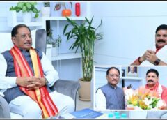 छत्तीसगढ़ में ऊर्जा और औद्योगिक विकास को नई रफ्तार—मुख्यमंत्री विष्णुदेव साय और केंद्रीय मंत्री सतीश चंद्र दुबे के बीच अहम मंथन