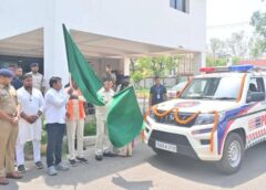 कोरबा जिले को मिली 22 नए डायल 112 वाहनों की सौगात : उद्योग मंत्री लखनलाल देवांगन ने दिखाई हरी झंडी, मिलेंगी आपातकालीन सेवाएँ