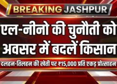 जशपुर : एल-नीनो की चेतावनी के बीच किसानों के लिए सुनहरा मौका, दलहन-तिलहन बोने पर ₹15 हजार प्रति एकड़ प्रोत्साहन!
