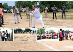 जंगल के बीच क्रिकेट का मैदान और उप मुख्यमंत्री अरुण साव के हाथ में बैट, बदलते बस्तर की खुशनुमा तस्वीर