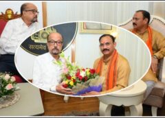 राज्यपाल श्री डेका से स्वास्थ्य एवं परिवार कल्याण मंत्री श्री जायसवाल ने की भेंट