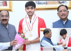 एशिया कप विजेता हॉकी स्टार अवि मानिकपुरी ने मुख्यमंत्री विष्णुदेव साय से की मुलाकात, बोले सीएम— छत्तीसगढ़ की प्रतिभाएं विश्व मंच पर गढ़ रही नई पहचान