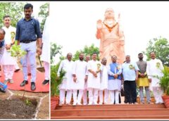 राम वाटिका में मुख्यमंत्री विष्णु देव साय ने लगाया रुद्राक्ष का पौधा, ‘एक पेड़ माँ के नाम’ से दिया प्रकृति संरक्षण का संदेश