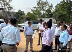 लोक निर्माण विभाग के सचिव ने मेडिकल कॉलेज के कार्यों का किया निरीक्षण, तेजी से काम पूरा करने कहा