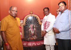 ग्राम रनपुर के श्री गणेश मंदिर पहुंचे मुख्यमंत्री विष्णुदेव साय, प्रदेश की सुख-समृद्धि, शांति और खुशहाली के लिए की विशेष पूजा-अर्चना