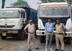 खनिज माफियाओं पर कड़ा प्रहार: 1 पोकलेन और 6 हाईवा जब्त, प्रशासन का ताबड़तोड़ एक्शन