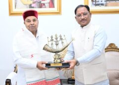 मुख्यमंत्री विष्णुदेव साय से कर्नाटक के राज्यपाल थावरचंद गहलोत की सौजन्य भेंट, जनहित के मुद्दों पर हुई चर्चा