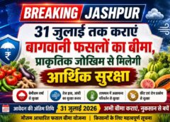 किसानों के लिए बड़ी चेतावनी! सिर्फ 31 जुलाई तक मिलेगा फसल बीमा का लाभ, चूक गए तो नुकसान की भरपाई मुश्किल