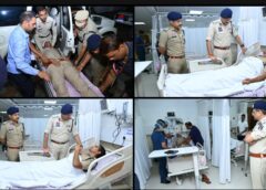 रैली में हिंसा के बीच ड्यूटी निभाते 16 पुलिस जवान घायल, अस्पताल पहुंच पुलिस कमिश्नर संजीव शुक्ला ने जाना हाल; दो की हालत गंभीर