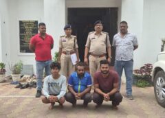 पुलिस की त्वरित कार्रवाई : शराब भट्ठी के पास युवक से मारपीट करने वाले तीन आरोपी चंद घंटों में गिरफ्तार, कोतवाली पुलिस ने अजमानतीय धाराओं में भेजा जेल !