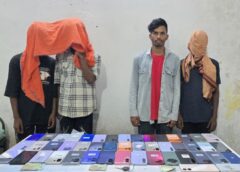 जशपुर : 18.75 लाख की मोबाइल चोरी का सनसनीखेज खुलासा! बगीचा पुलिस ने चंद घंटों में दबोचे 4 आरोपी, 47 मोबाइल और बाइक बरामद