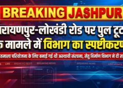 पुल टूटने की खबर पर विभाग ने रखे तथ्य सामने: नारायणपुर-लोखंडी मार्ग की अस्थायी संरचना भारतमाला परियोजना का हिस्सा, सेतु निर्माण विभाग ने जारी किया स्पष्टीकरण