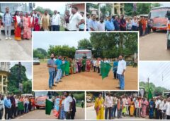 ‘जय श्रीराम’ के जयघोष के साथ जशपुर से रवाना हुआ 204 श्रद्धालुओं का जत्था, श्री रामलला दर्शन योजना से हजारों परिवारों की आस्था हुई साकार