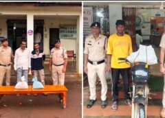 नशे के सौदागरों पर पुलिस का बड़ा वार! दो इलाकों में गांजा बिक्री का भंडाफोड़, 3 आरोपी गिरफ्तार; 3.712 किलो गांजा सहित वाहन-मोबाइल जब्त