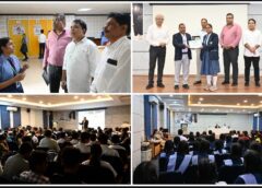 चंद्रयान से भविष्य के मिशन तक: राष्ट्रीय अंतरिक्ष दिवस पर रायपुर में विज्ञान का उत्सव, 150 से अधिक विद्यार्थियों ने पोस्टर और प्रस्तुतियों से दिखाई प्रतिभा