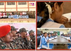 सेना के सम्मान में राखी का धागा, नवा रायपुर के पोस्टकार्ड पर विद्यार्थियों ने लिखे भावपूर्ण संदेश