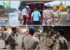 रातभर चला ट्रैफिक पुलिस का शिकंजा! 16 चेकिंग पॉइंट पर 446 वाहन चालकों पर कार्रवाई, 227 बिना हेलमेट और 15 शराबी चालक पकड़े गए