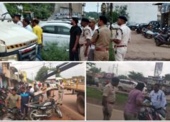 यातायात पुलिस का बड़ा एक्शन! नो पार्किंग में 96 चालान, सड़क पर खड़े ऑटो डीलरों के 14 वाहन जब्त कार्रवाई के लिए भेजे गए