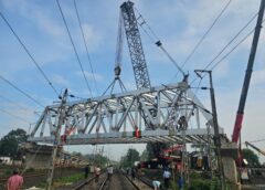 रेलवे ने रचा नया इतिहास! 500 टन का विशाल स्टील गर्डर 1000 टन क्रॉलर क्रेन से एक झटके में लॉन्च, अमलाई-बुढ़ार ROB-66 ने पकड़ी रफ्तार