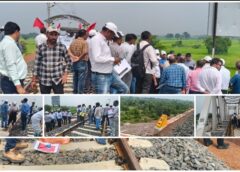 गडचिरोली के लिए नई रेल कनेक्टिविटी का रास्ता हुआ और मजबूत, वडसा–आरमोरी रेलखंड पर CRS सुमीत सिंघल ने किया संरक्षा निरीक्षण व गति परीक्षण! नई ब्रॉडगेज लाइन के कमीशनिंग की प्रक्रिया आगे बढ़ी