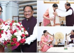 स्मृति ईरानी से मुख्यमंत्री विष्णुदेव साय की मुलाकात, रायपुर निवास पर हुई शिष्टाचार भेंट! भाजपा के ‘मिशन-2028’ की तैयारियों के बीच दोनों नेताओं की मुलाकात पर टिकी निगाहें